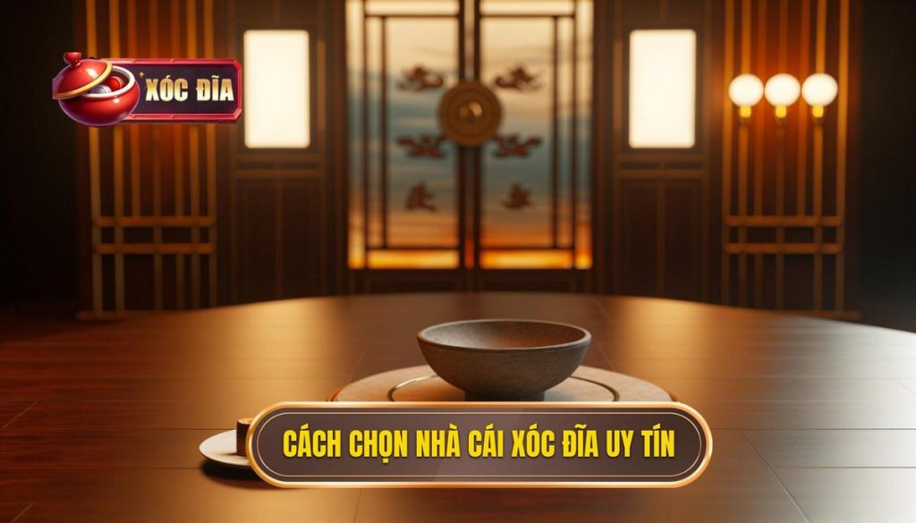 Cách chọn nhà cái xóc đĩa uy tín