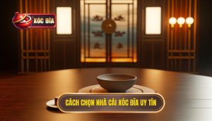 Cách chọn nhà cái xóc đĩa uy tín