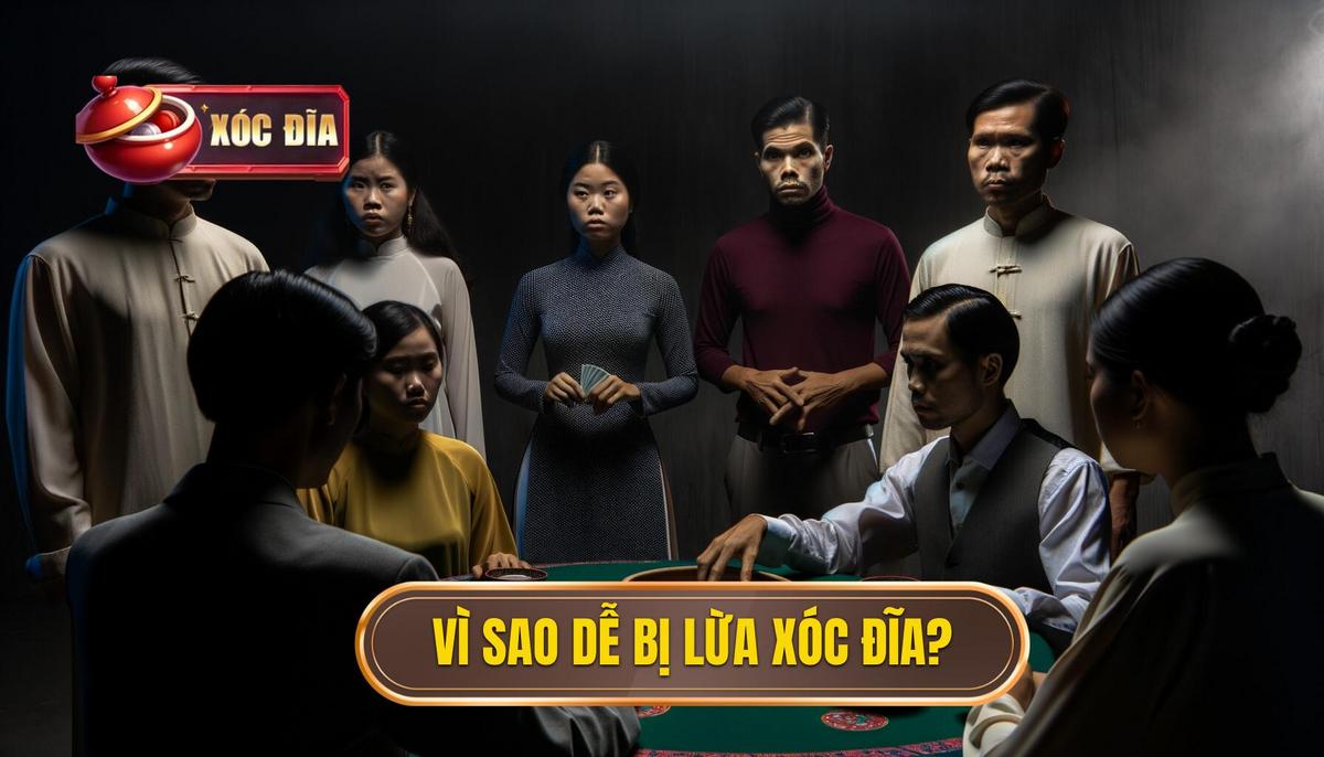 Vì sao dễ bị lừa khi chơi xóc đĩa_