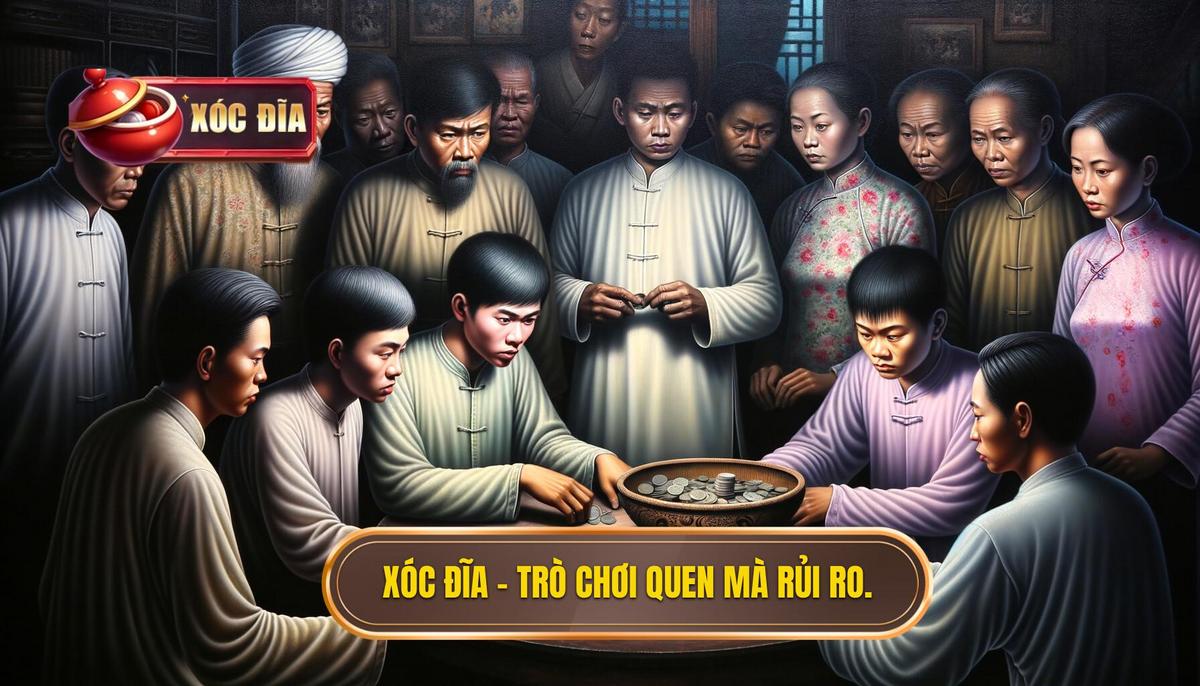 Xóc đĩa – Trò chơi quen thuộc và tiềm ẩn rủi ro