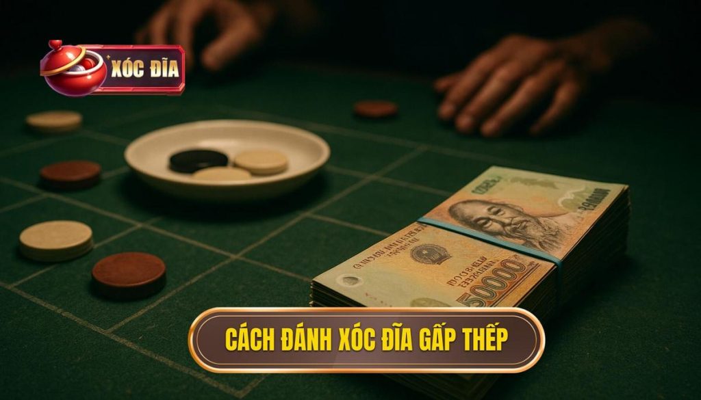 cách đánh xóc đĩa gấp thếp