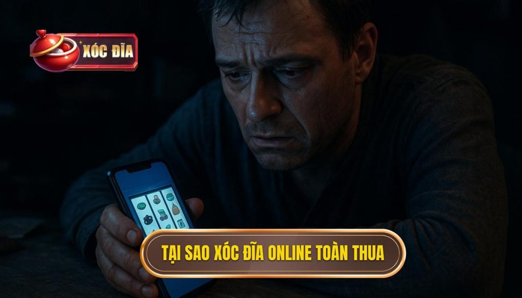 tại sao xóc đĩa online toàn thua