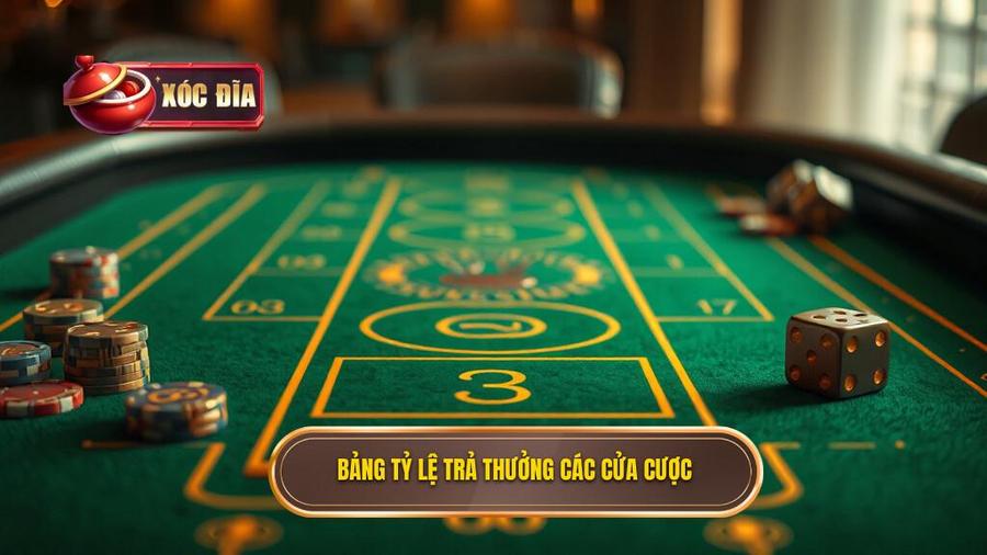 Chi Tiết Các Cửa Cược Và Tỷ Lệ Trả Thưởng
