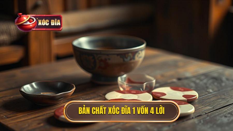 Hiểu đúng về bản chất của xóc đĩa 1 vốn 4 lời