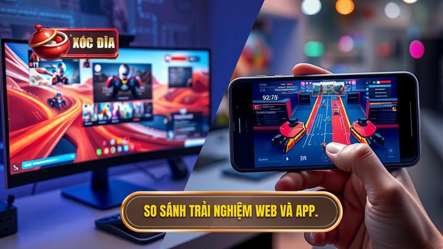 Bảng so sánh trải nghiệm: Chơi trên Web vs App Điện thoại