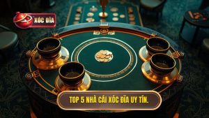 Top 5 nhà cái xóc đĩa uy tín