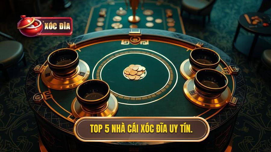 Top 5 nhà cái xóc đĩa uy tín
