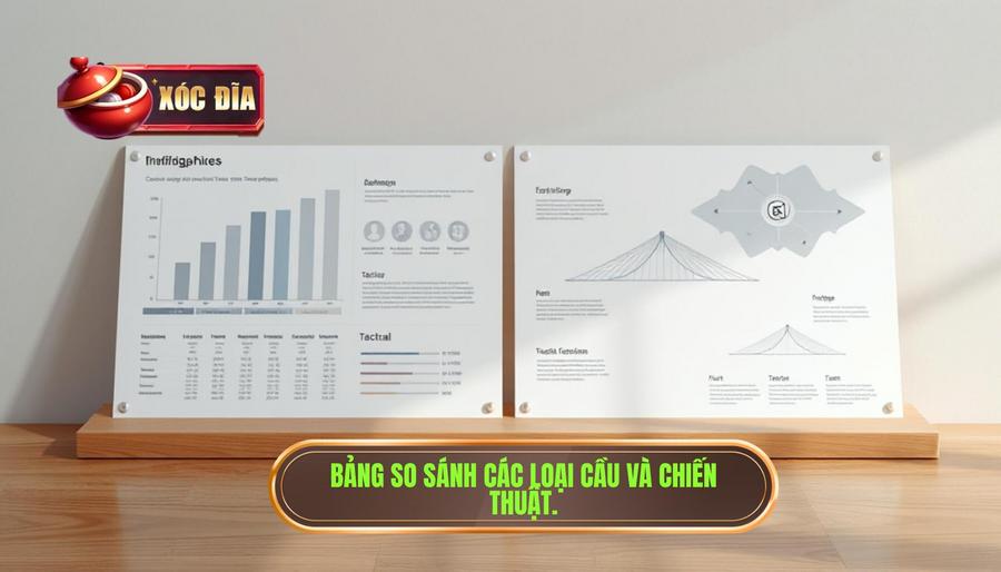 Bảng so sánh các loại cầu và chiến thuật tương ứng